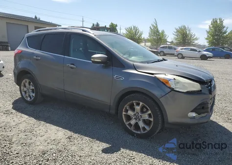 2014 Ford Escape Titanium из США, поврежденный, VIN 1FMCU0J91EUB04913